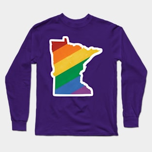 Minnesota State Flag Long Sleeve T-Shirt